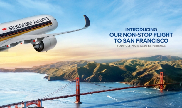Travel to USA with Singapore Airlines from SGD1,368