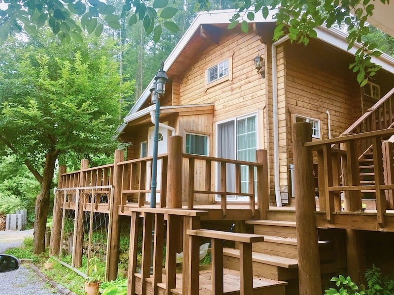 Cabin Airbnb in South Korea