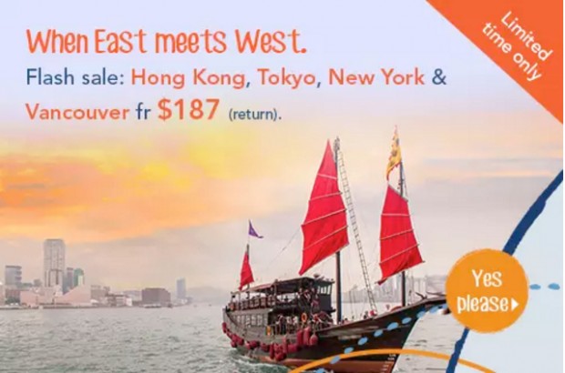 East Meets West! 3 Day Flash Sale from SGD187 with Zuji
