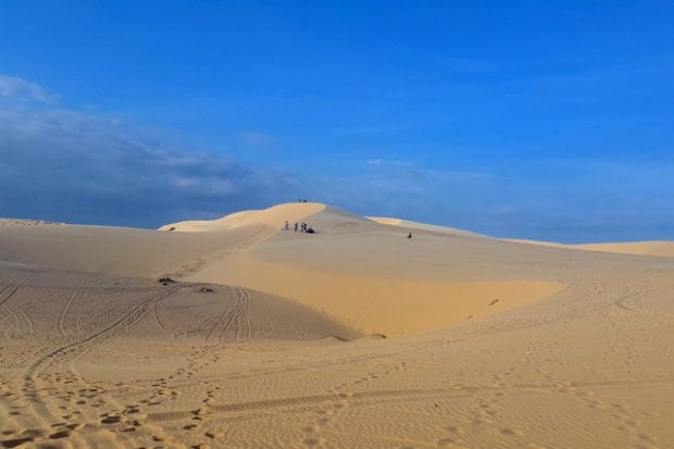 Red Sand Dunes in Vietnam 