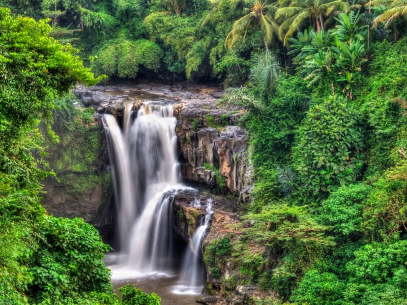 bali tourist attractions Tegenungan Waterfall