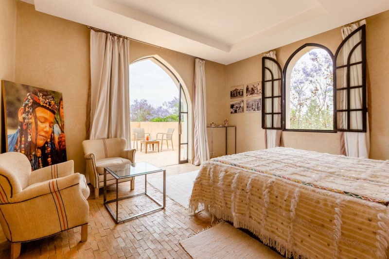 room in morocco villa