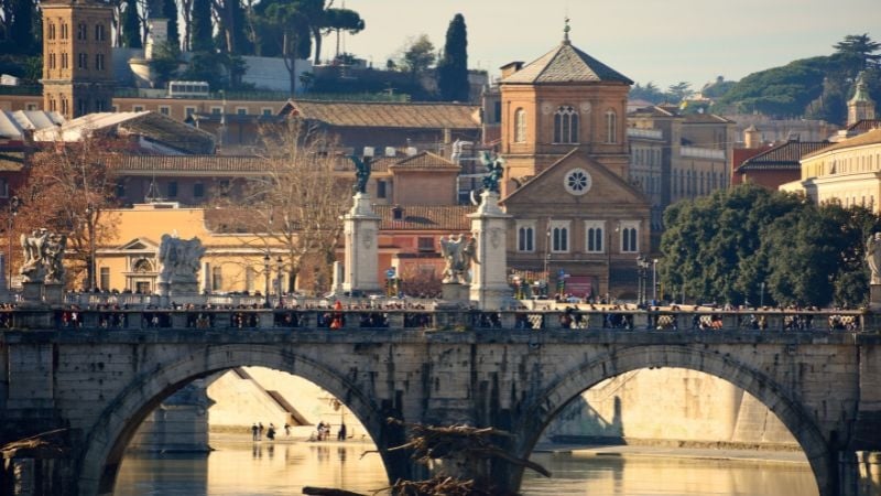 bridge over river