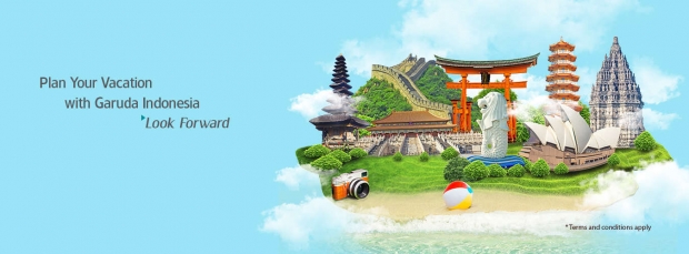 Plan Your Vacation With Garuda Indonesia Flying out of Singapore from SGD108