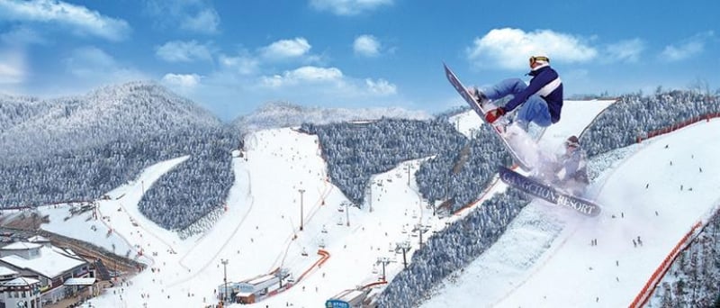 ski resort in korea