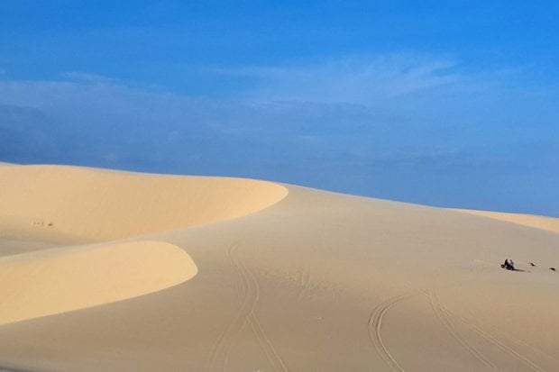 Phan Thiet , Vietnam Red & White Sand Dunes 