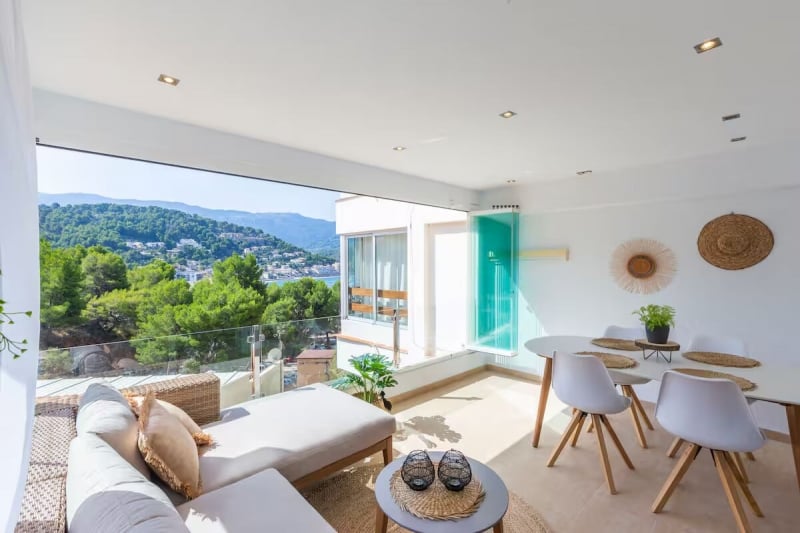 Airbnbs in Sóller spain with mountain views