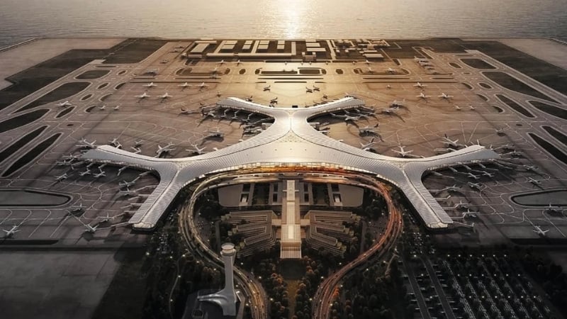 dalian airport artist's impression