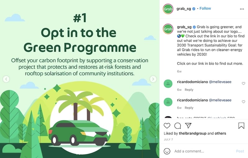 Grab Singapore Now Operates With Electric and Hybrid Vehicles