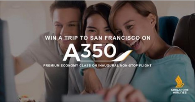 WIN a Trip to San Francisco with Singapore Airlines' A350