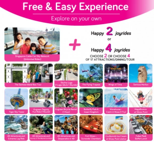 Singapore Cable Car Free and Easy Experience from SGD50