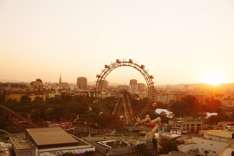 Giant Ferris Wheel in Vienna