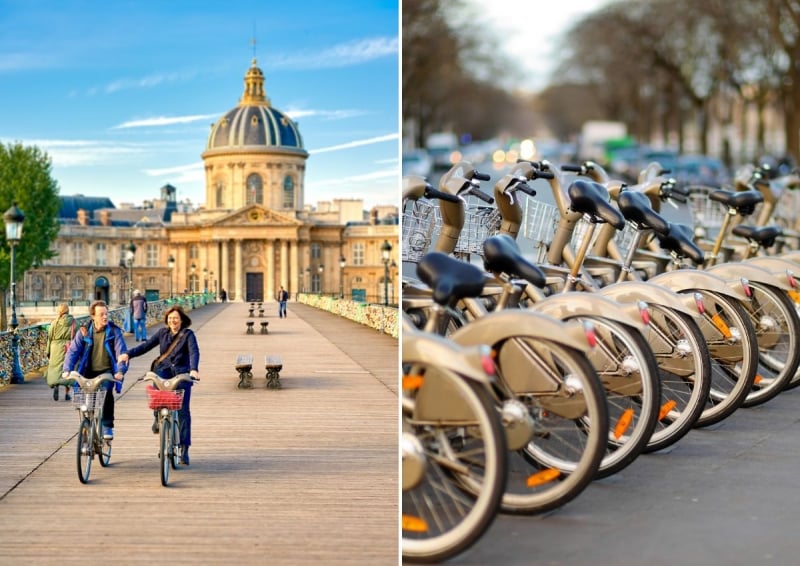 Paris cycling network