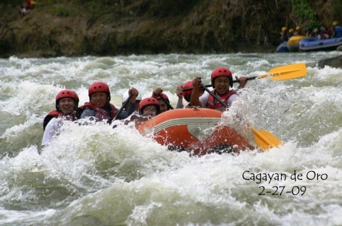 white water rafting cagayan de oro river