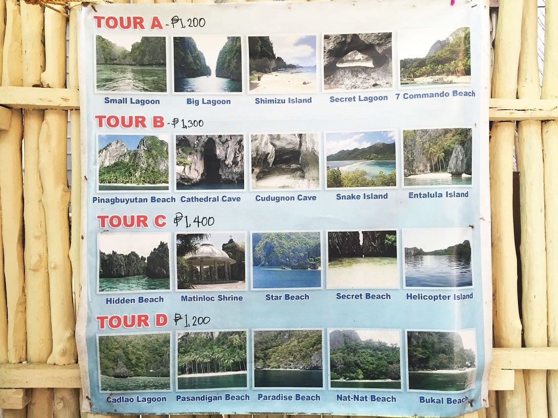 el nido tours