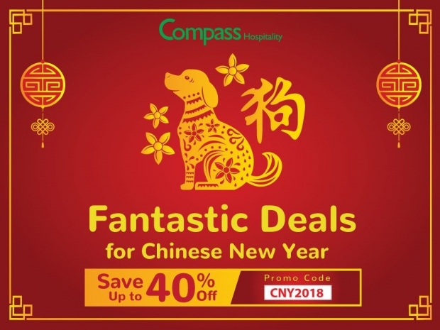 Chinese New Year Promotion with Up to 40% Savings thru Compass Hospitality