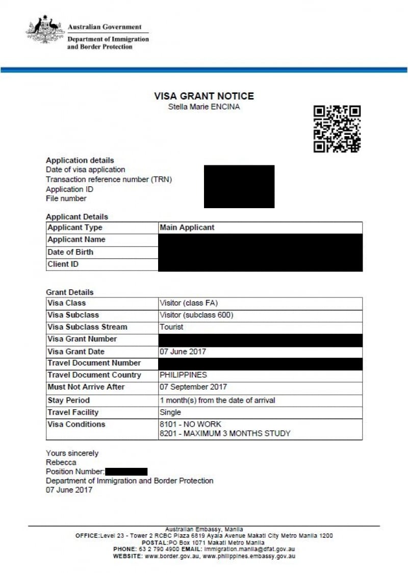 australian tourist visa faqs