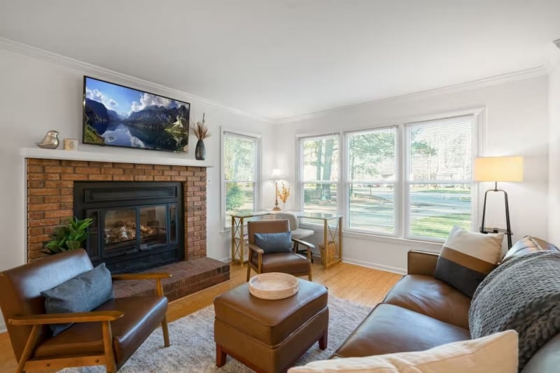 cosy Airbnb stays in Cary North Carolina