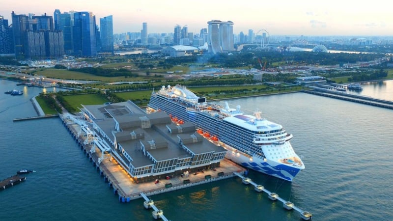 marina bay cruise centre, an immigration checkpoint in singapore