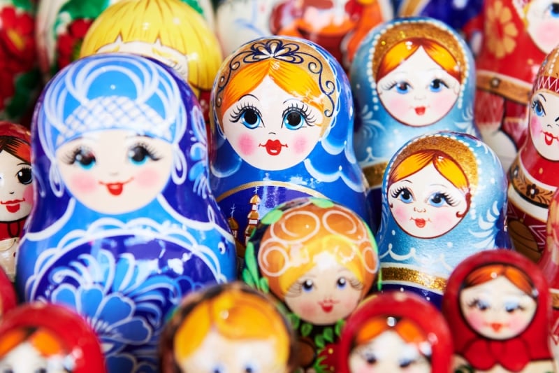 travel to russia: souvenirs