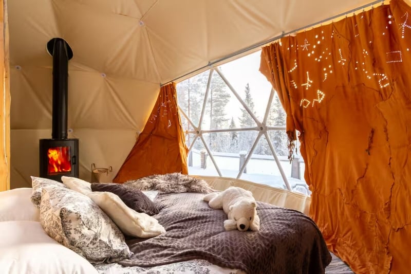glass dome Airbnbs in Finland