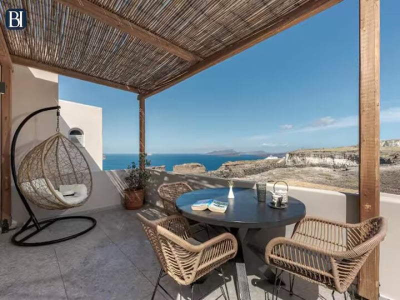 vineyard Airbnb Stays in Santorini with Caldera Views