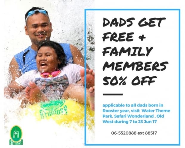 Father's Day Special in A'Famosa Resort Theme Park