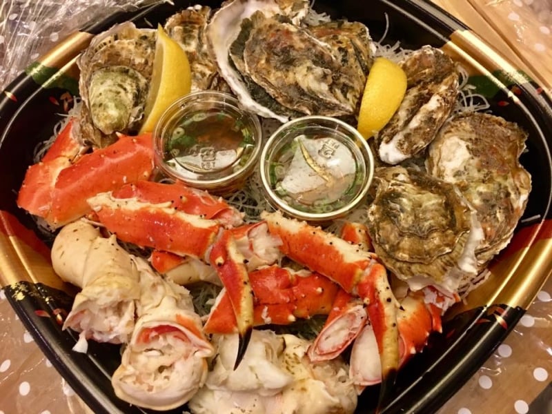 Seafood Platter from Ezo Seafoods and Oyster Bar