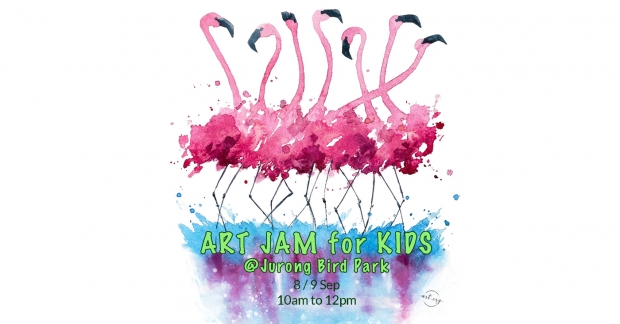 Kids Art Jam at Jurong Bird Park from SGD49 with NTUC Card