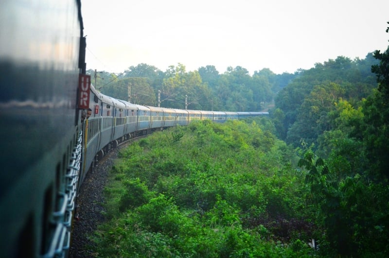 train in india