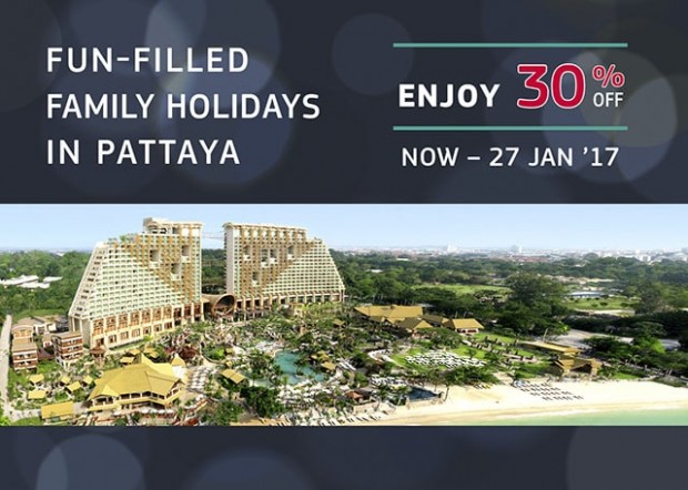 Enjoy 30% Savings for a Fun-Filled Family Holidays in Pattaya with Centara