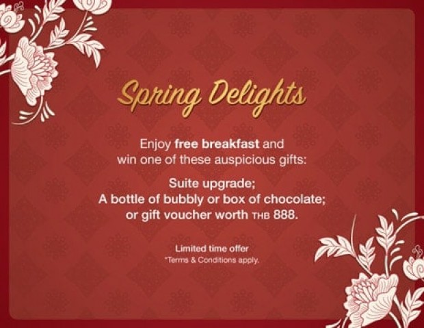 Book in Participating Dusit Hotels & Resorts and WIN Spring Delights on your Stay