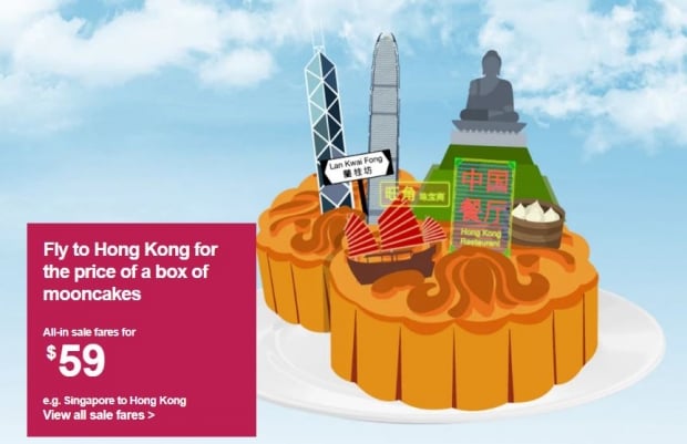 Fly to Hong Kong and Beyond for the Price of a Box of Mooncakes with Jetstar