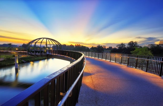 Jewel Bridge @ Sunset Strip, Punggol Waterway Park