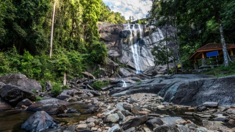 Seven Wells Waterfall (Telaga Tujuh) in Langkawi