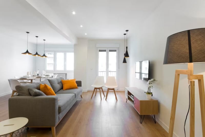 sunlit Airbnbs in San Sebastian