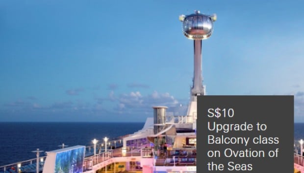 Upgrade your Cruise Experience with Cabin Upgrade from SGD10 with HSBC in Royal Caribbean Cruises