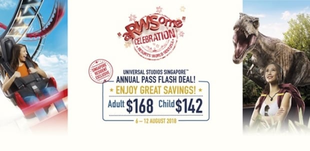 Universal Studios Singapore™ Annual Pass Flash Deal