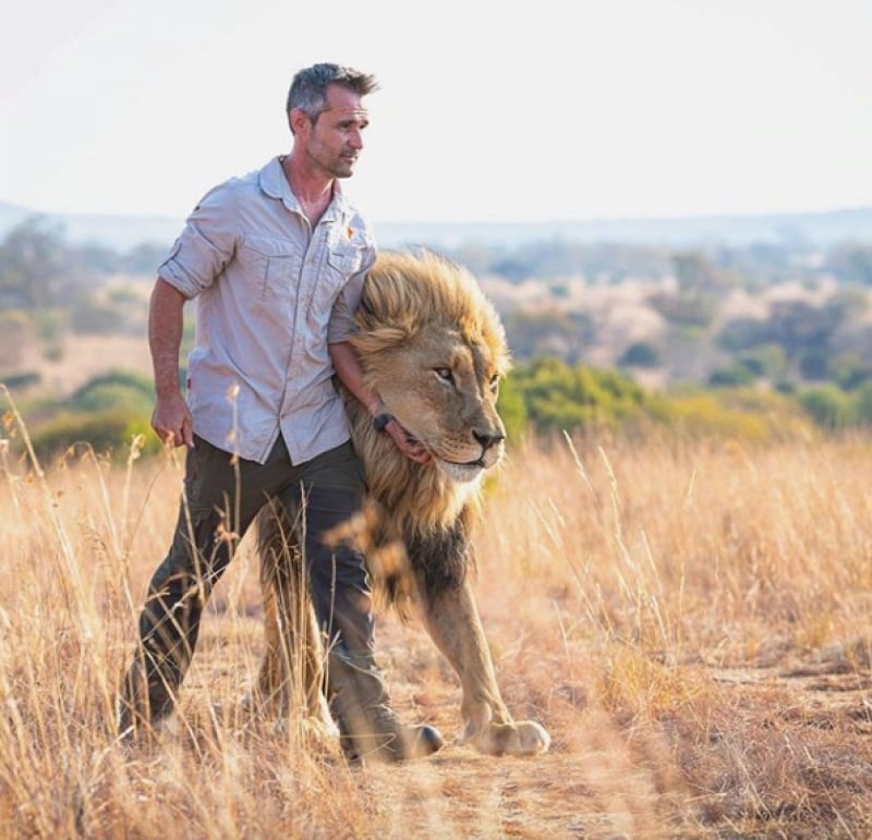 Lion Whisperer gets up close and personal with wild lions - Men's Journal