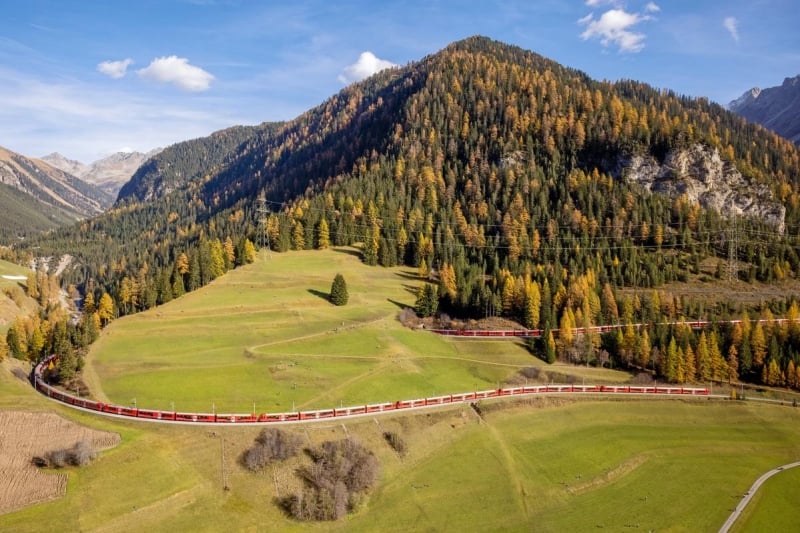 瑞士最长火车