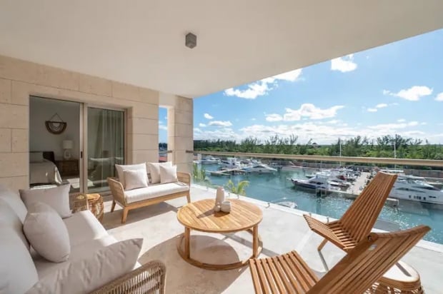 Resort-style marina Airbnb