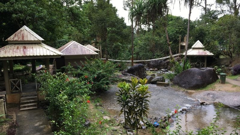 Durian Perangin Waterfall in Langkawi