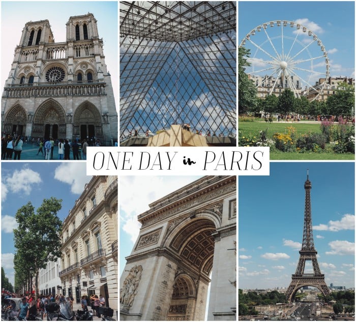 A One Day Paris Guide For Visiting Tourist Attractions