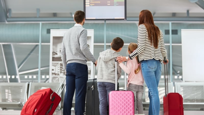 family travelling