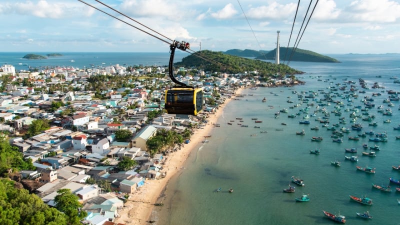 aerial view of phu quoc