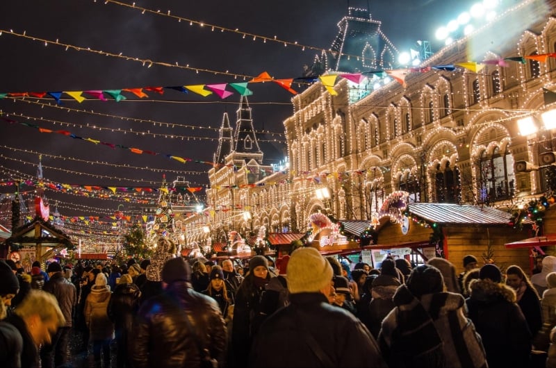 russia christmas market