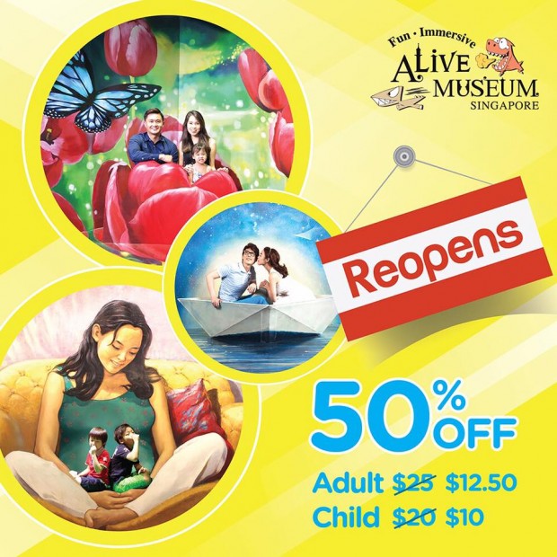 Enjoy 50% Off Admission Tickets to Alive Museum Re-Opening