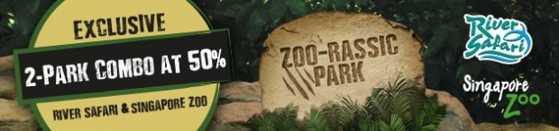 2-Park Combo at 50% Off : River Safari & Singapore Zoo Offer
