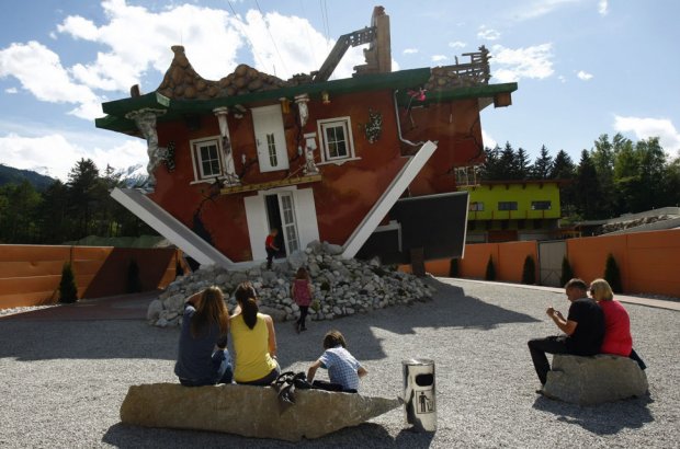 Upside Down House Austria