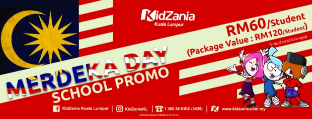 Merdeka Day School Promo in KidZania Kuala Lumpur